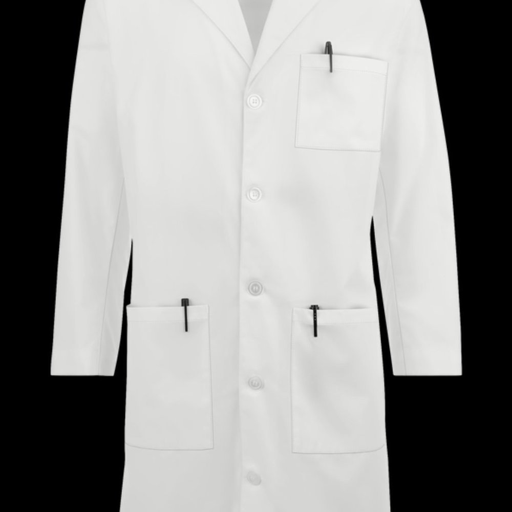 💕 3/15 Landau Women's White  Size 8/10 Long Sleeves Med Jacket NWT 3 pocket…